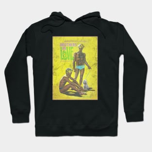 BROTHERS IN LOVE - vintage retro LGBT book art Hoodie